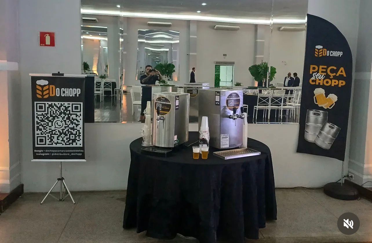 Estrutura Do Chopp em evento