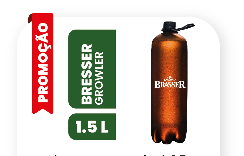 Growler Brasser Black 1,5L