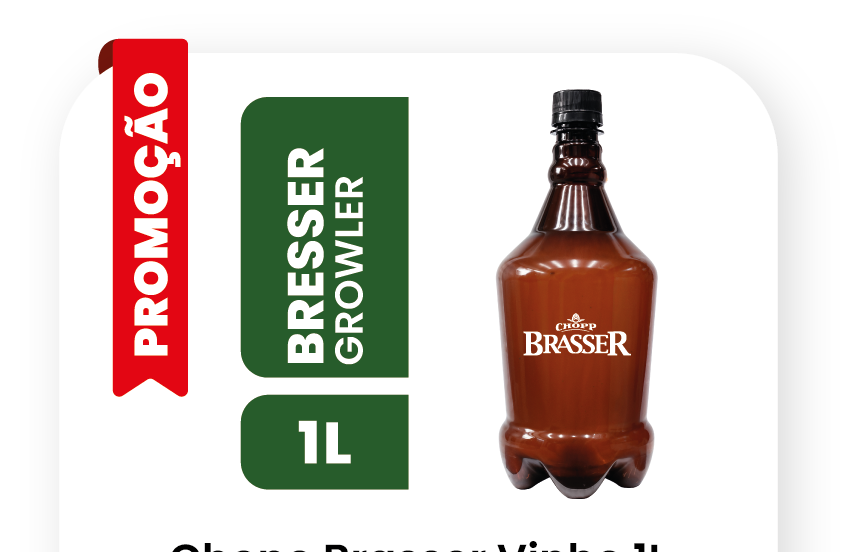 Growler Brasser Vinho 1L